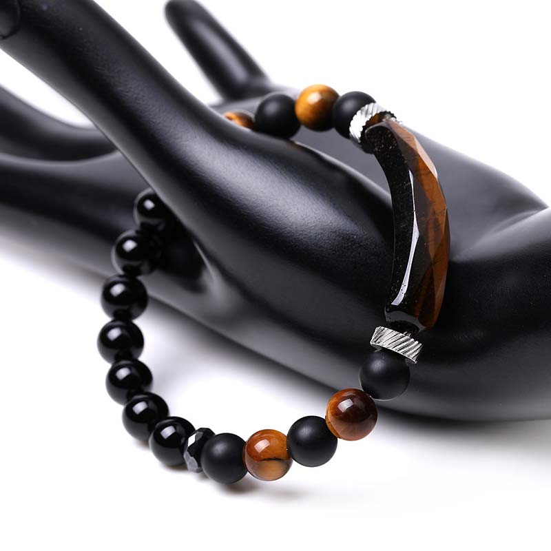 Buddha Stones天然クリスタルブルーアベンチュリンヒーリングブレスレット