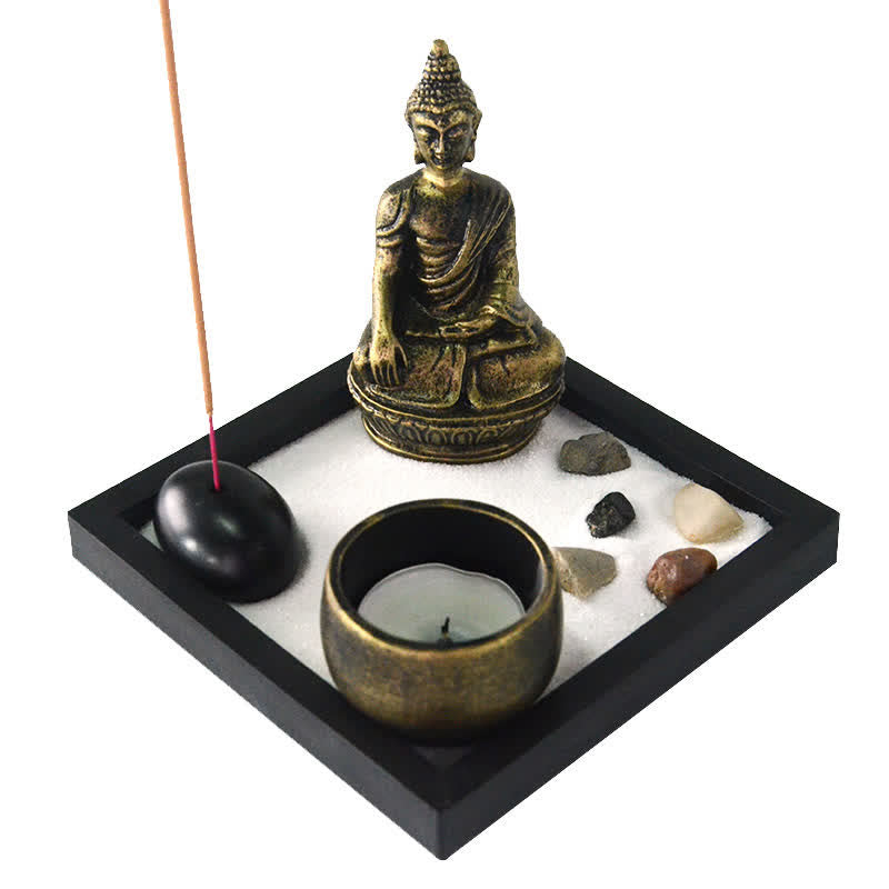 Buddha Stones仏陀のシンボル 岩 瞑想 穏やかな禅ガーデン ホームデコレーション