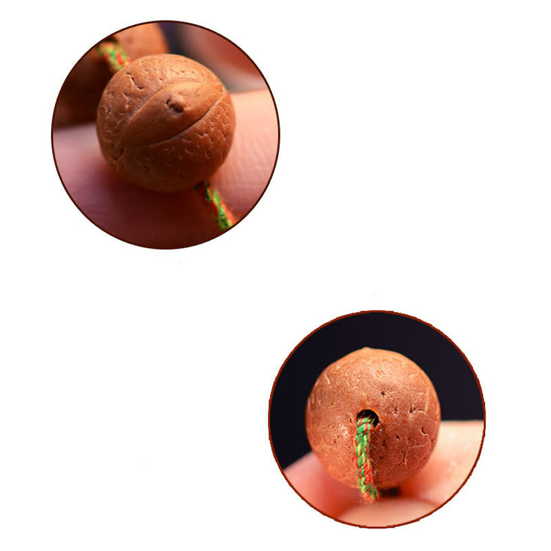 Buddha Stones108 個入りMalaネパール 菩提樹 幸運 富 タッセルブレスレット