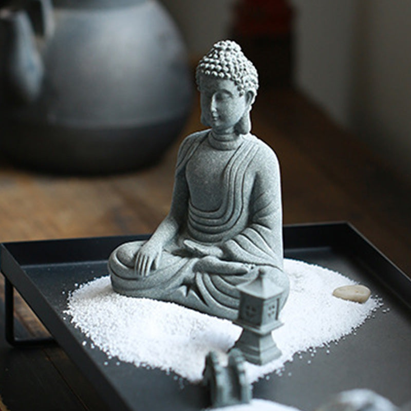 Buddha Stones座禅 仏陀の祝福 慈悲 装飾