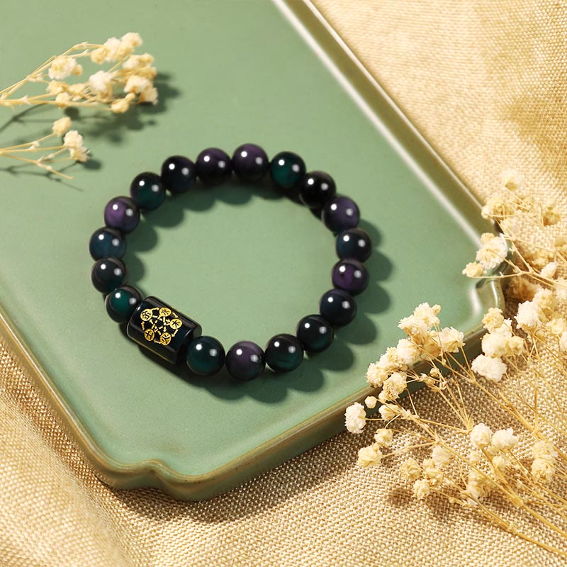 負のエネルギーを吸収するBuddha Stones黒曜石セット