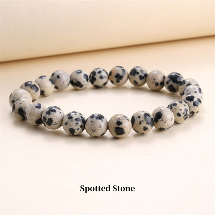 Buddha Stones 天然石クォーツ ヒーリングブレスレット