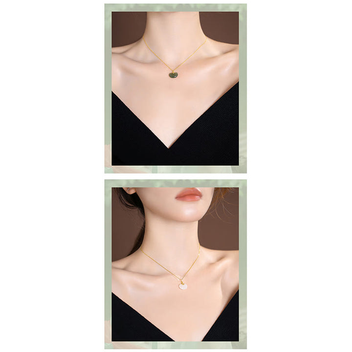 Buddha Stones925 スターリングシルバー 天然和田翡翠 シアン翡翠 幸運の笑う仏陀 蝶のネックレスペンダント - image 8