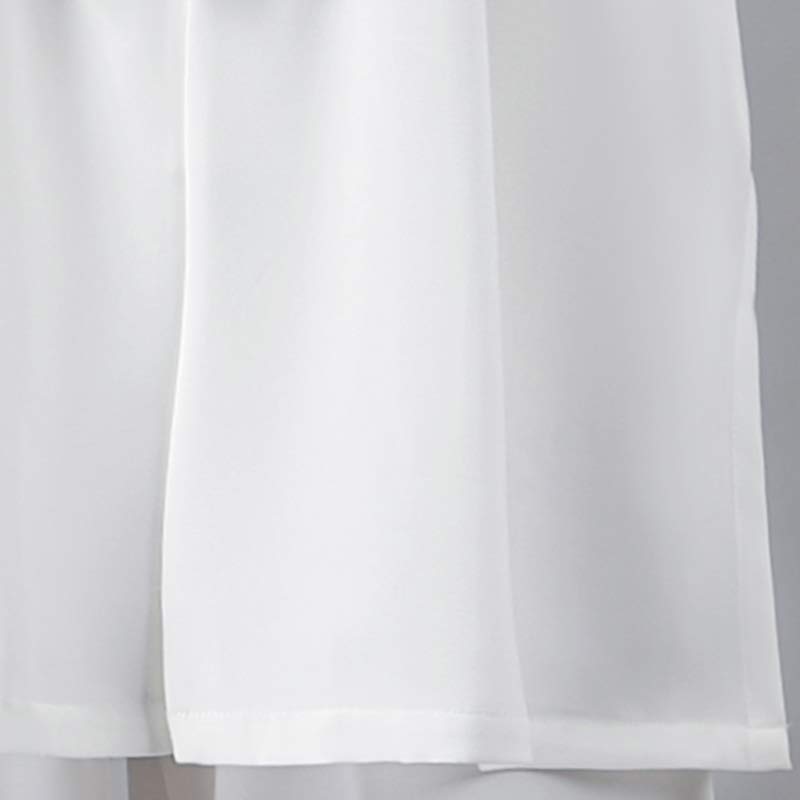 Buddha Stonesの花刺繍瞑想祈りスピリチュアル禅太極拳気功練習ユニセックス服セット