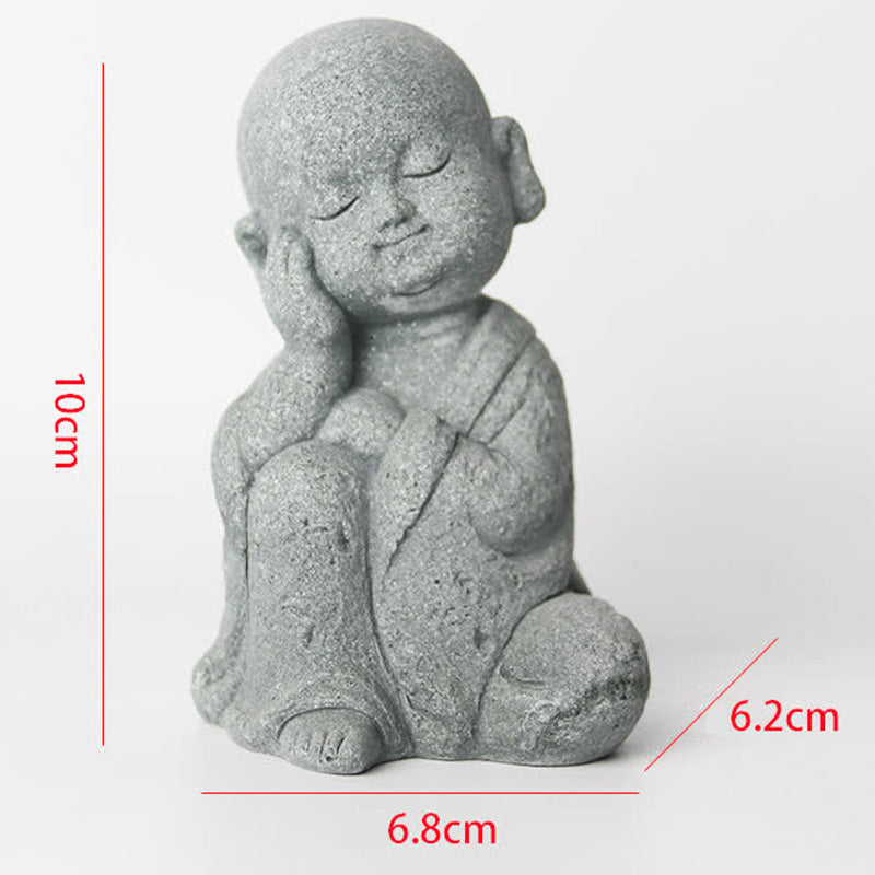 Buddha Stones瞑想 祈り 仏像 慈悲 家の装飾