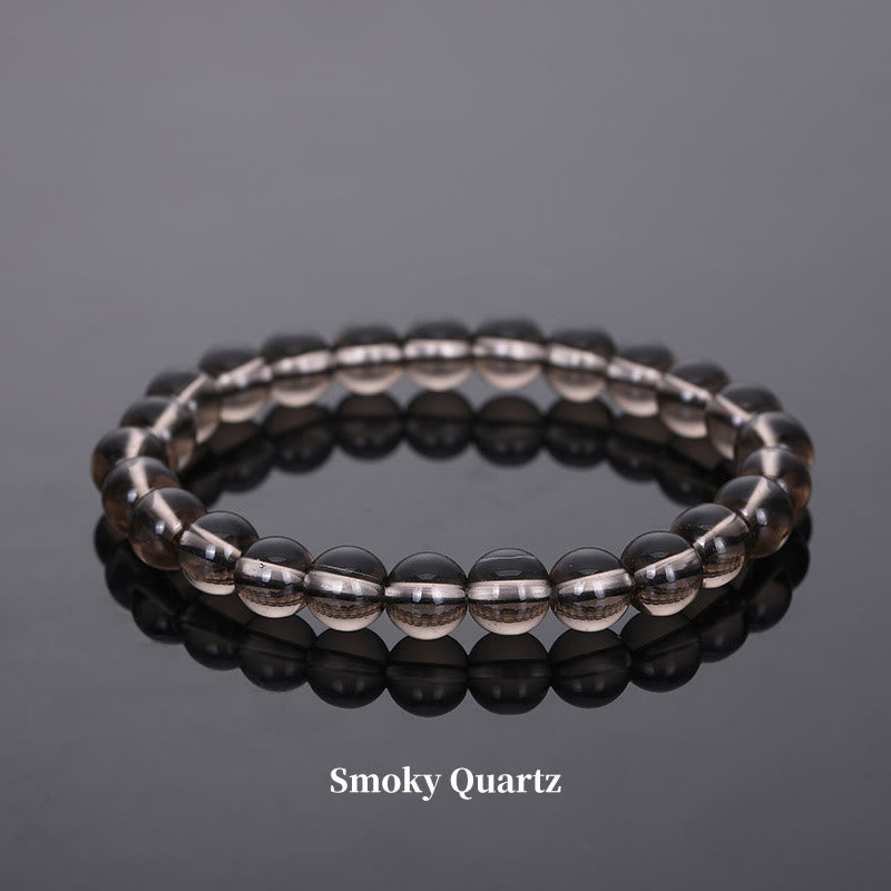 Buddha Stones 天然石クォーツ ヒーリングブレスレット