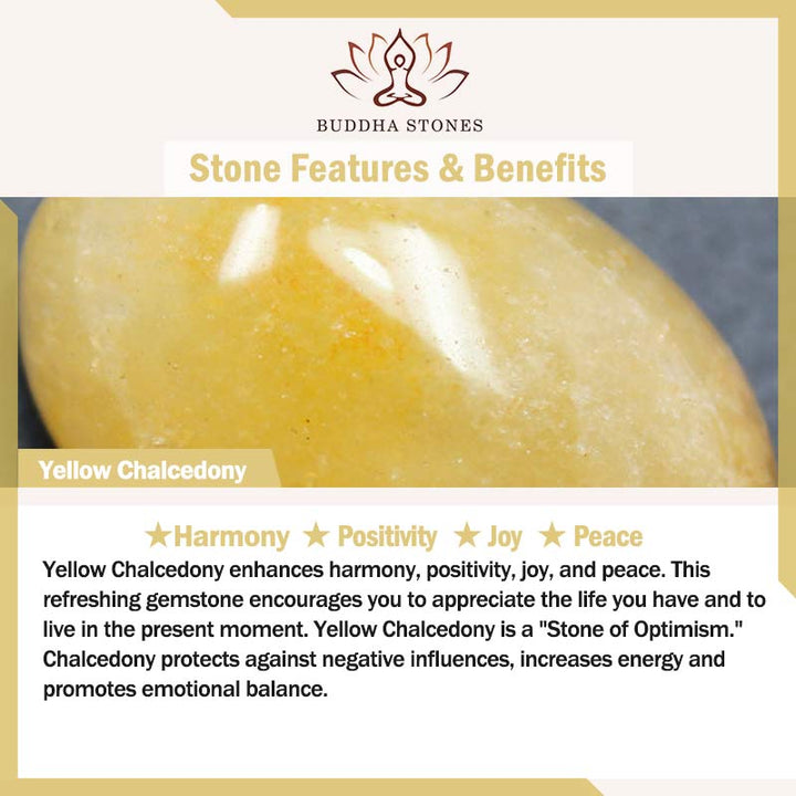 Buddha Stonesオレンジホワイトタビーキャットイエローカルセドニーホワイトカルセドニーピースブレスレット - image 8