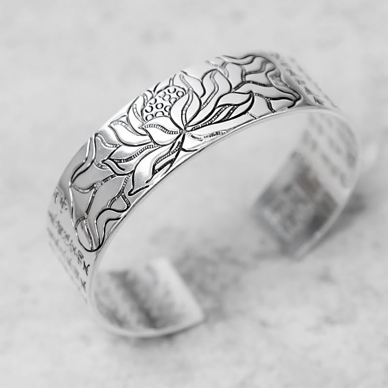 Buddha Stonesチベット蓮白銅幸運ブレスレット