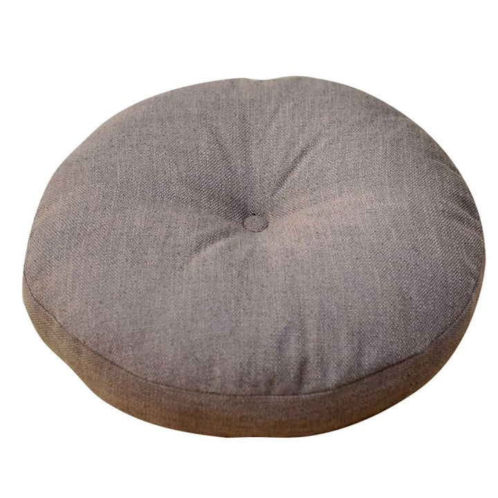 Buddha Stones 蓮のシンプルな模様のリネン製瞑想用座布団 ホームリビングルーム装飾 - image 6