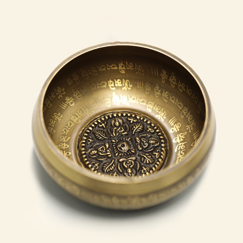 Buddha Stones チベットのサウンドボウル、ヨガ、マインドフルネス、瞑想のための手作りシンギングボウルセット - image 14