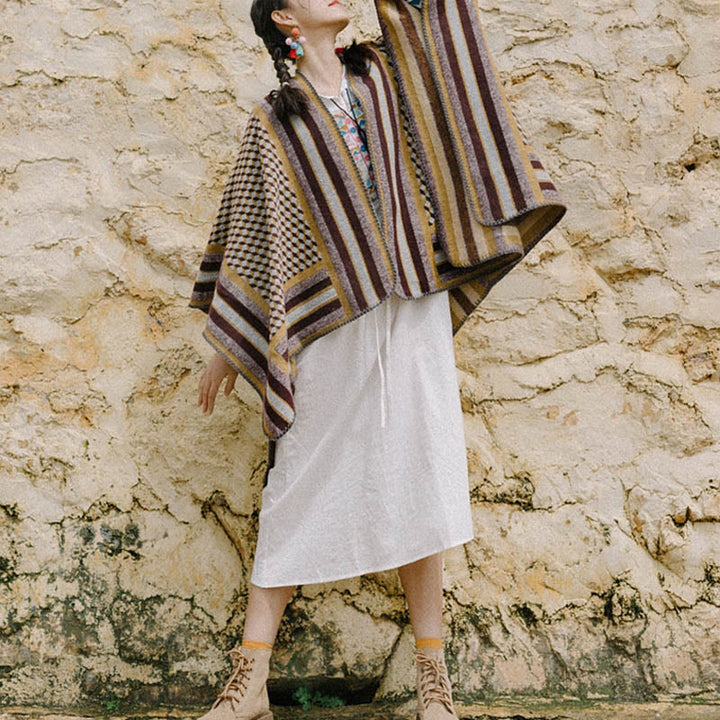 Buddha Stonesチベットショール クラシック柄 冬用 暖かい 旅行用 スカーフ ラップ - image 3