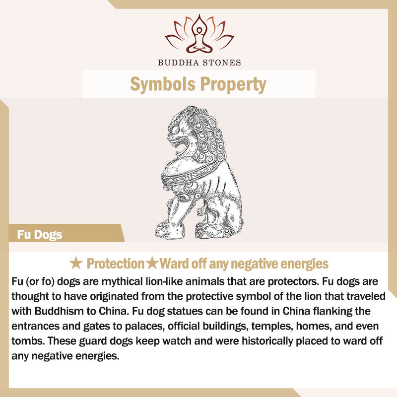 Buddha Stones獅子 福福犬 象 魔除け 祝福 室内装飾 - image 11