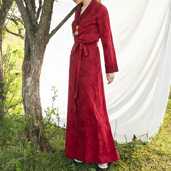 Buddha Stonesチベットドレス ラサ ロングラップドレス マキシドレス レディース ウェア - image 12