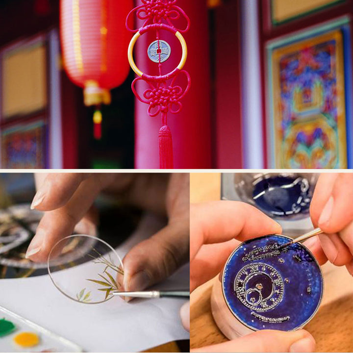 Buddha Stones925 スターリングシルバー インド産小葉 レッドサンダルウッド アクアマリン ゴールドスター 中国結び 祝福ブレスレット