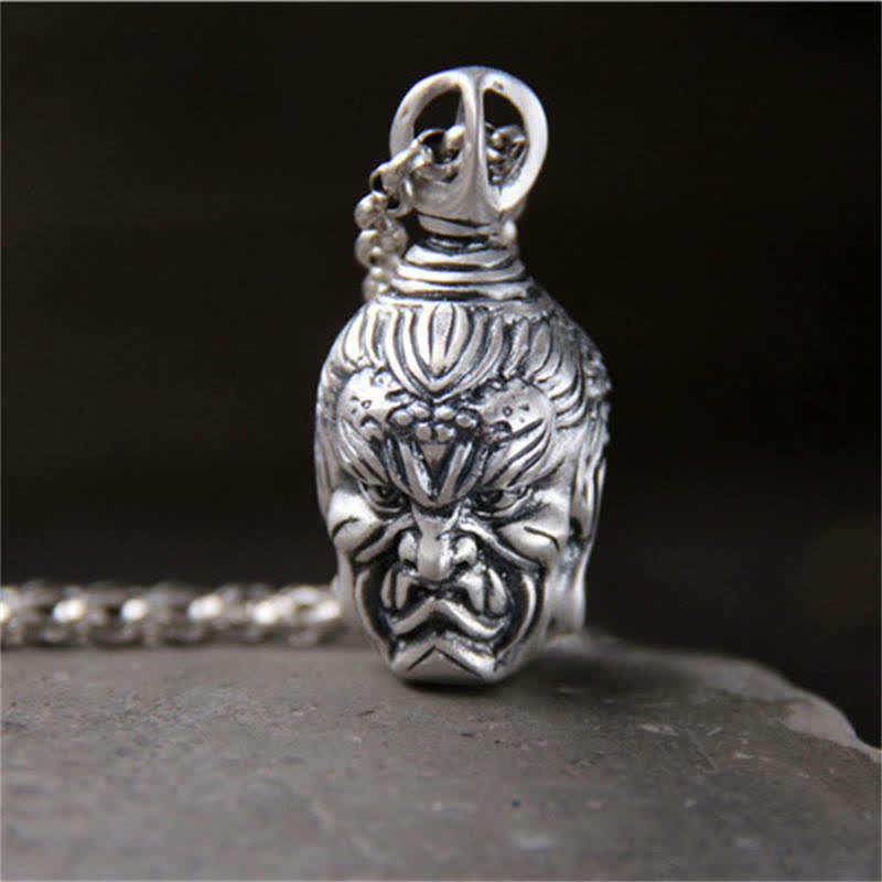 Buddha Stones999スターリングシルバー ブッダ デーモン セレニティ ネックレス ペンダント - image 4