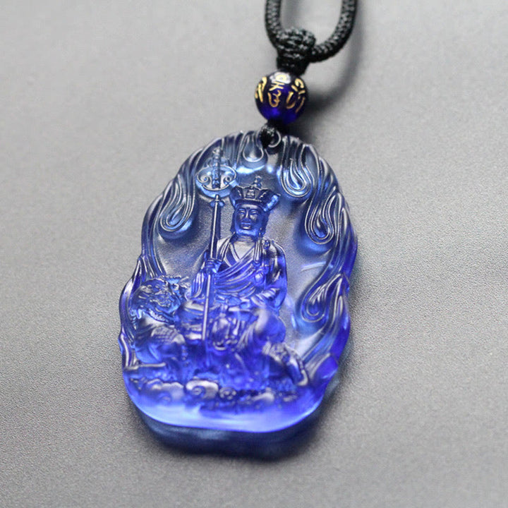 Buddha Stones地蔵仏リウリ クリスタル セレニティ アミュレット ネックレス ペンダント