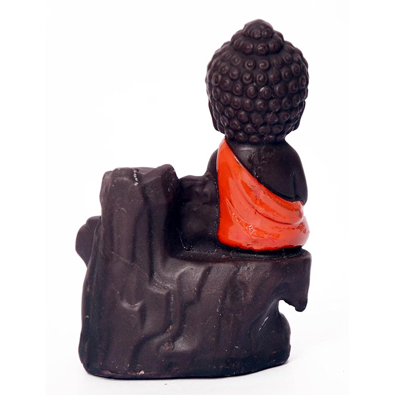 Buddha Stones逆流煙噴水 陶器製 祝福香炉 装飾
