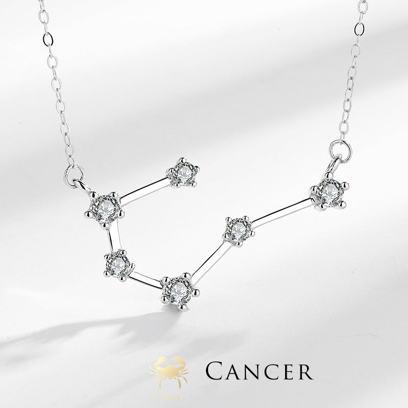 Buddha Stones925スターリングシルバー 12星座占星術祝福ネックレスペンダント