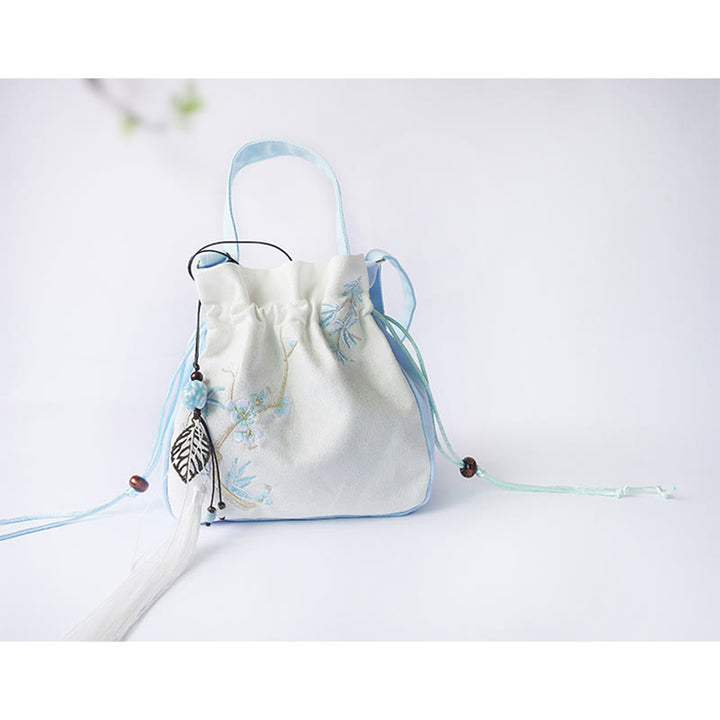 Buddha Stonesハンドメイド刺繍花キャンバストートショルダーバッグハンドバッグ - image 30