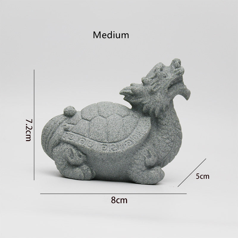 Buddha Stones獅子 福福犬 象 魔除け 祝福 室内装飾