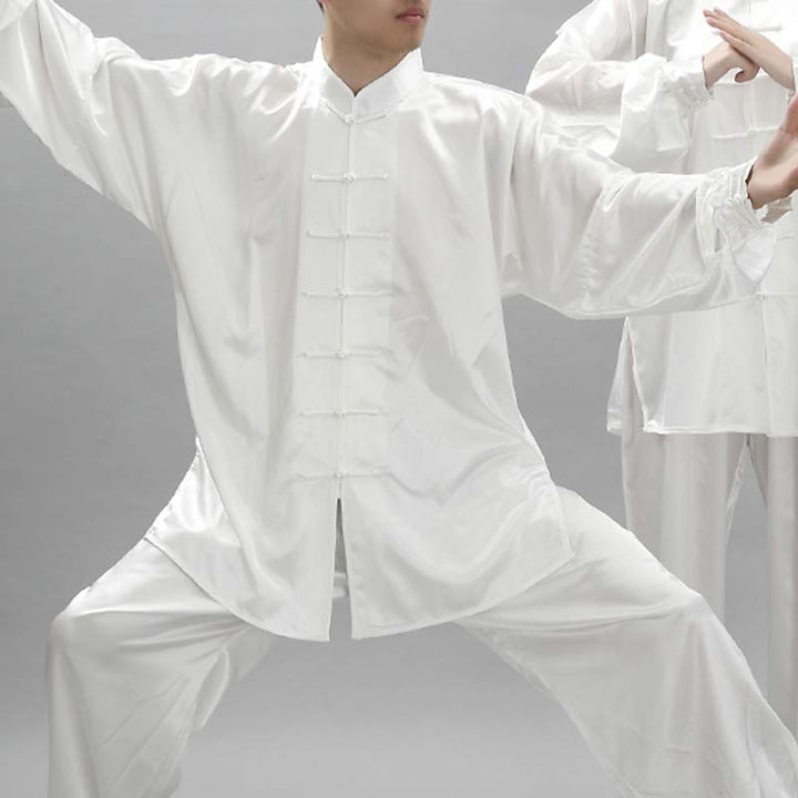 Buddha Stonesシンプルな柄 瞑想 祈り スピリチュアル 禅 太極拳 気功 練習 ユニセックス 服セット