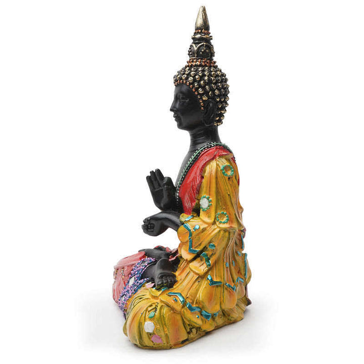 タイの仏陀の静寂の樹脂像の装飾 - image 7