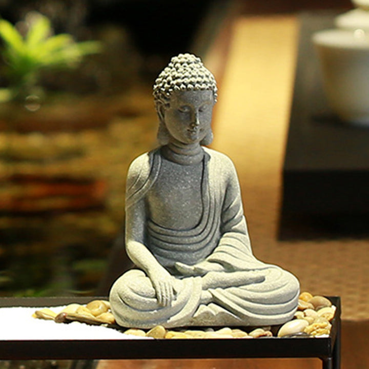 Buddha Stones座禅 仏陀の祝福 慈悲 装飾 - image 1