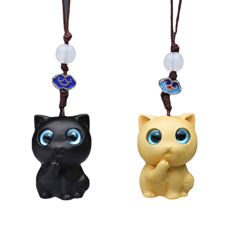 Buddha Stones緑 白檀 ミニ かわいい 動物 ウサギ 猫 鹿 クジラ 繁栄 携帯電話 吊り下げ 飾り - image 18