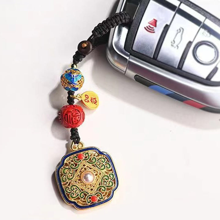 Buddha Stones福文字 祝福 如意 チャーム キーチェーン