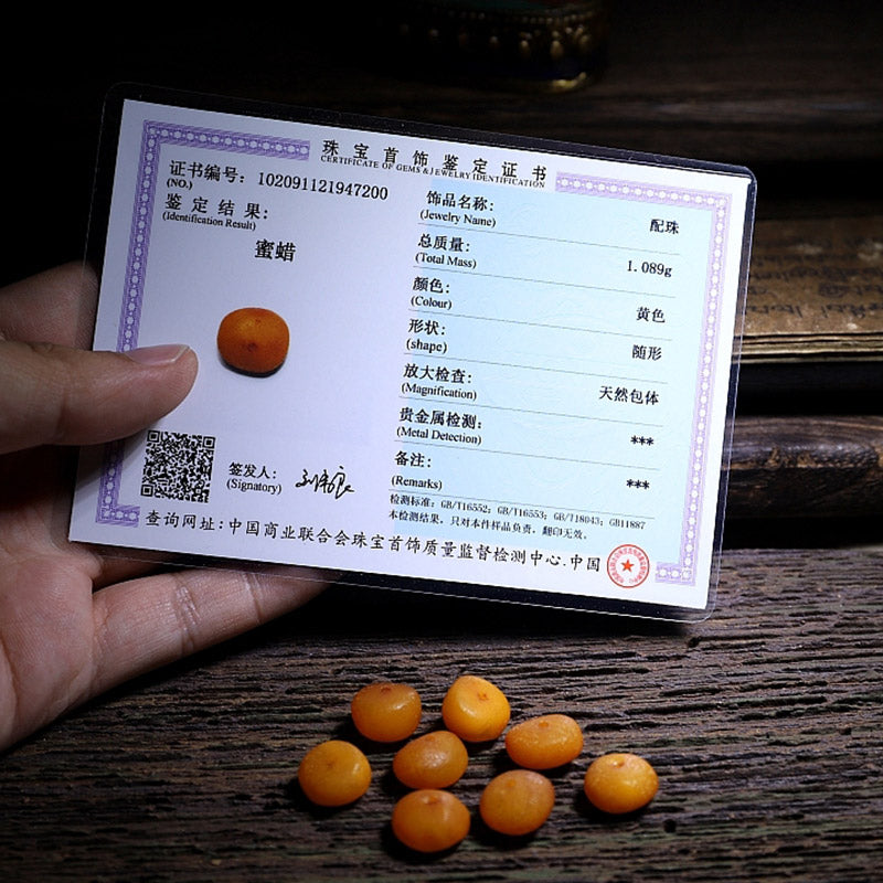 Buddha Stones108 個入りMalaビーズ チベット産 羊角琥珀 幸運のブレスレット