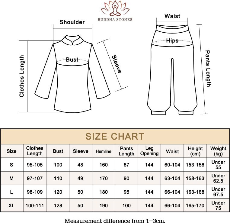 Buddha Stones3点セット ヨガ シフォン 服 ユニフォーム 瞑想 禅 練習 レディース セット
