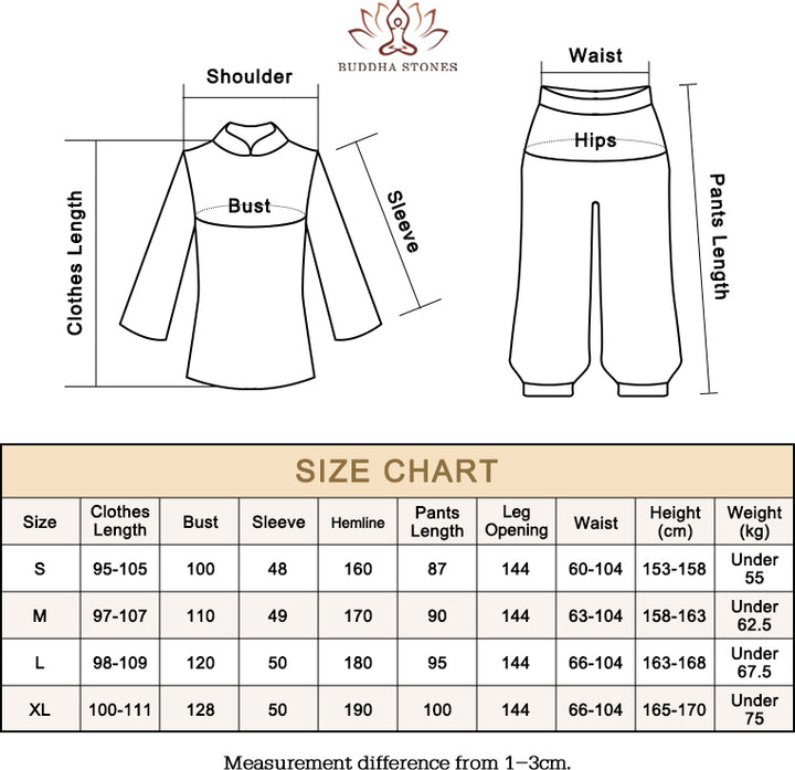 Buddha Stones3点セット ヨガ シフォン 服 ユニフォーム 瞑想 禅 練習 レディース セット