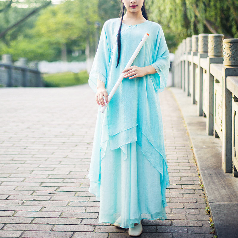 Buddha Stones3点セット ヨガ シフォン 服 ユニフォーム 瞑想 禅 練習 レディース セット