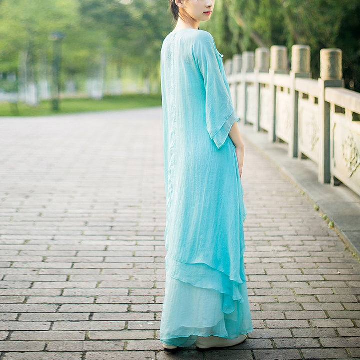 Buddha Stones3点セット ヨガ シフォン 服 ユニフォーム 瞑想 禅 練習 レディース セット