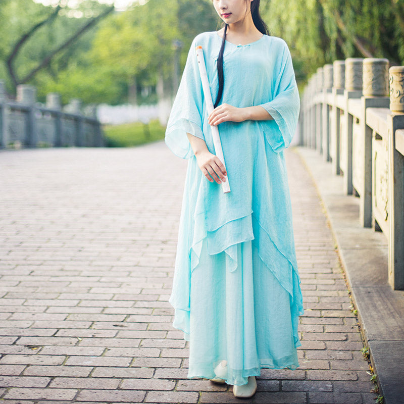 Buddha Stones3点セット ヨガ シフォン 服 ユニフォーム 瞑想 禅 練習 レディース セット