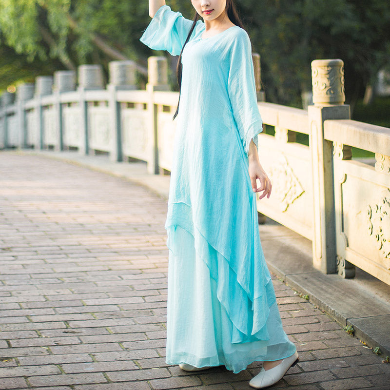 Buddha Stones3点セット ヨガ シフォン 服 ユニフォーム 瞑想 禅 練習 レディース セット