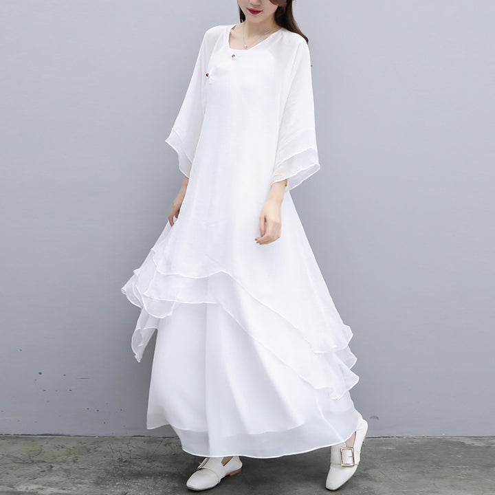 Buddha Stones3点セット ヨガ シフォン 服 ユニフォーム 瞑想 禅 練習 レディース セット - image 24