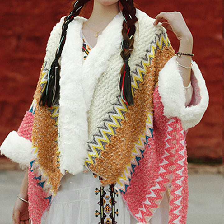 Buddha Stonesチベットのマルチカラーストライプショール冬用快適トラベルスカーフラップ - image 16