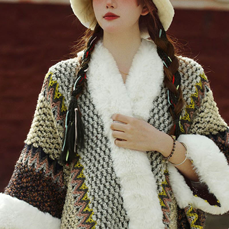 Buddha Stonesチベットのマルチカラーストライプショール冬用快適トラベルスカーフラップ - image 3