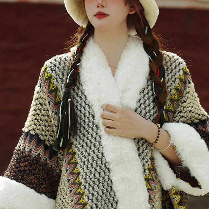 Buddha Stonesチベットのマルチカラーストライプショール冬用快適トラベルスカーフラップ - image 3