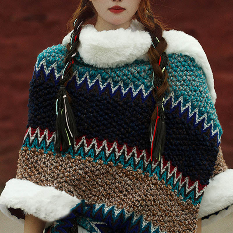 Buddha Stonesチベットのマルチカラーストライプショール冬用快適トラベルスカーフラップ - image 27