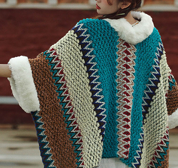 Buddha Stonesチベットのマルチカラーストライプショール冬用快適トラベルスカーフラップ - image 48