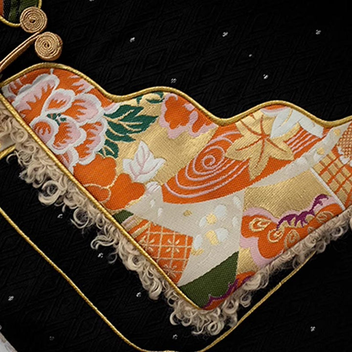 Buddha Stonesチベット衣装ラサフリース裏地付きトップス冬物女性服 - image 10