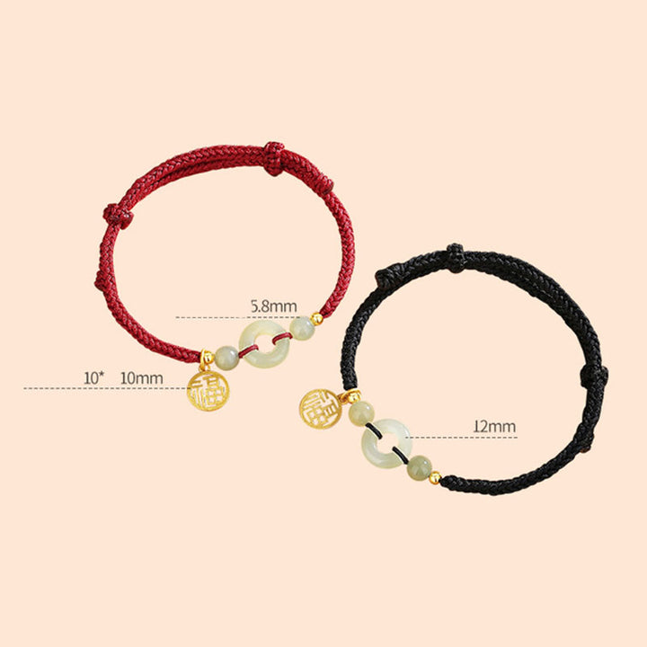 Buddha Stones925スターリングシルバー和田翡翠平和バックルフーキャラクターチャーム豊穣ブレスレット