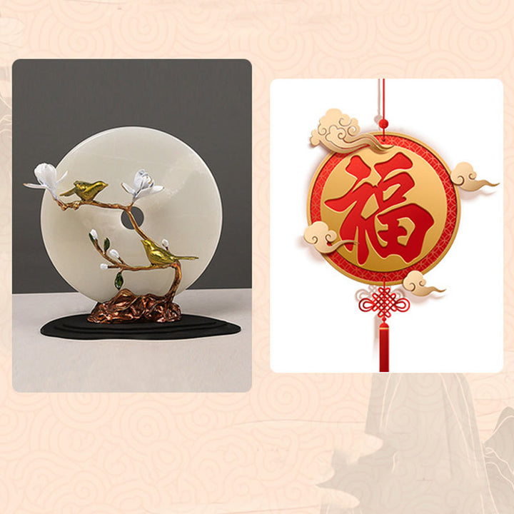 Buddha Stones925スターリングシルバー和田翡翠平和のお守りチャームフーキャラクターチャーム豊穣ブレスレット - image 9