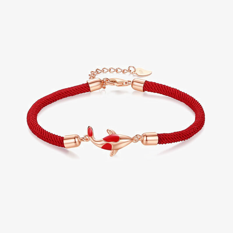 Buddha Stonesの幸運富編組チェーンカップルブレスレット - image 1