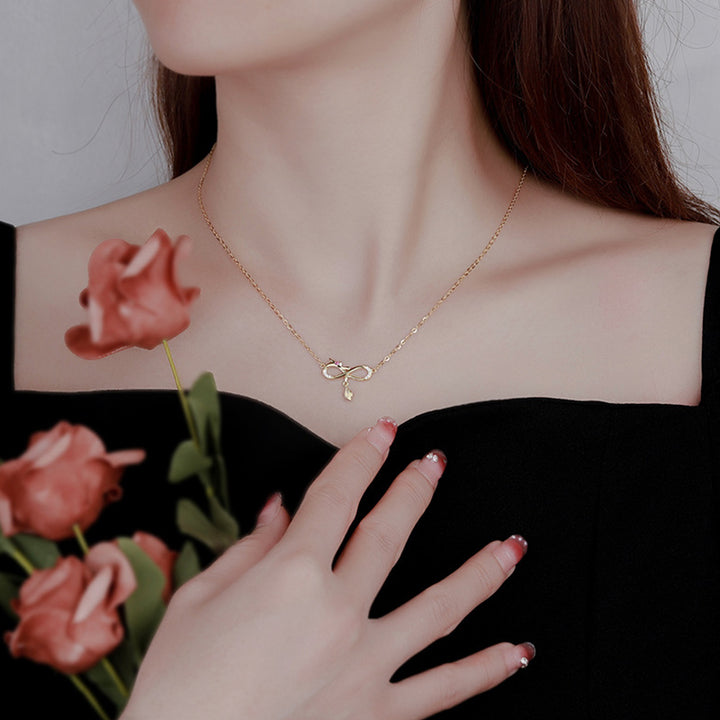 Buddha Stones999スターリングシルバー 龍年エンドレスノットテールチャームプロテクションネックレスペンダント