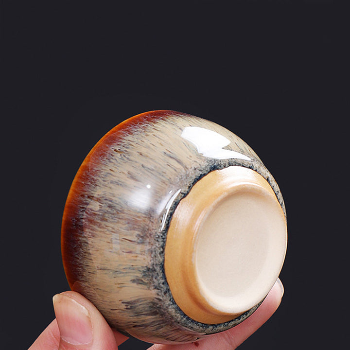Buddha Stones12 干支柄 陶器ティーカップ カンフージャン 中国占星術 ティーカップ 73ml
