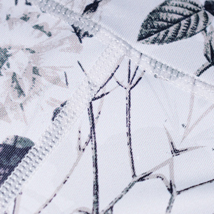 Buddha Stonesの花と葉のプリントパンツ スポーツフィットネス ヨガレギンス レディース ヨガパンツ - image 8