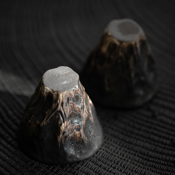 Buddha Stones蓮の花型 禅 陶器 ティーカップ カンフー ティーカップ 50ml